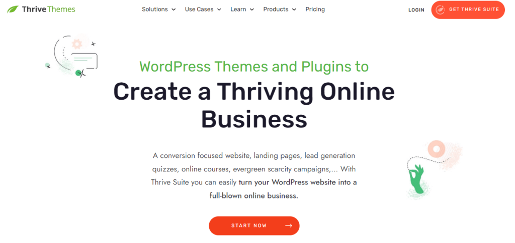  Best WordPress Blog Themes -Thrive themes
