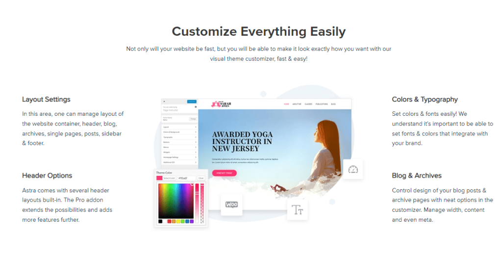 Astra Theme - Template