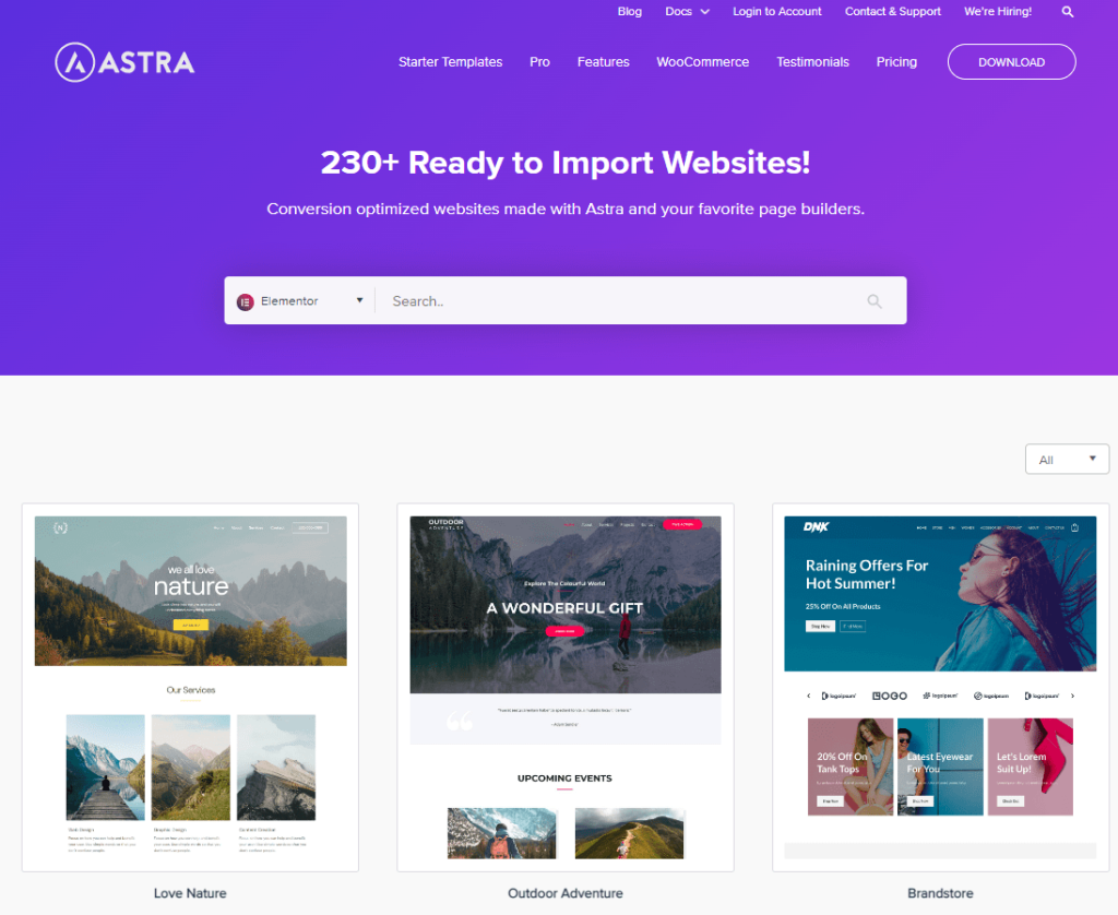 Astra Theme - WordPress Theme