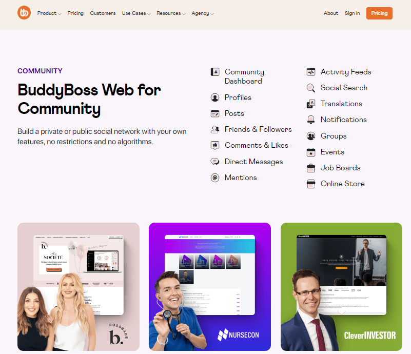 BuddyBoss Review - Community