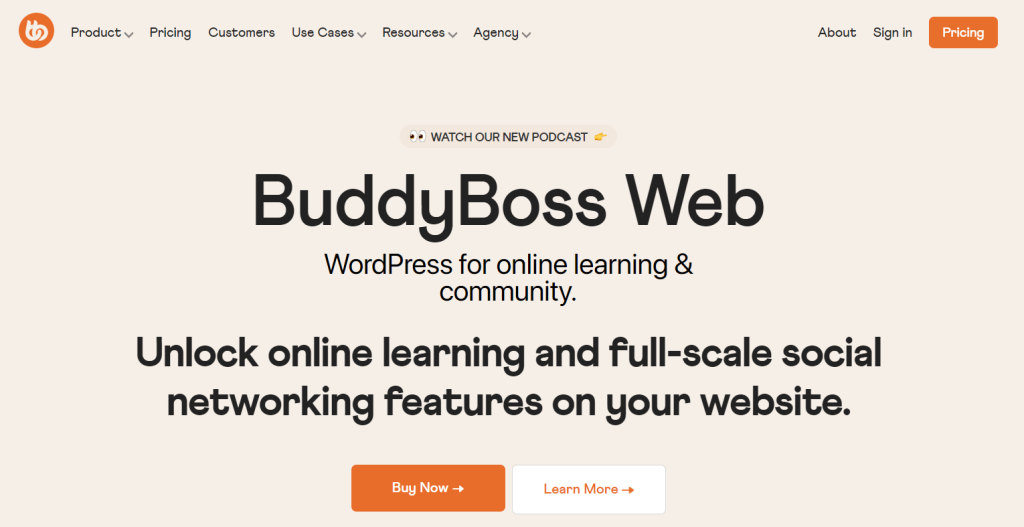 BuddyBoss Review - Official Page