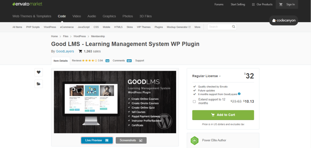 Good LMS - Best WordPress LMS Plugins