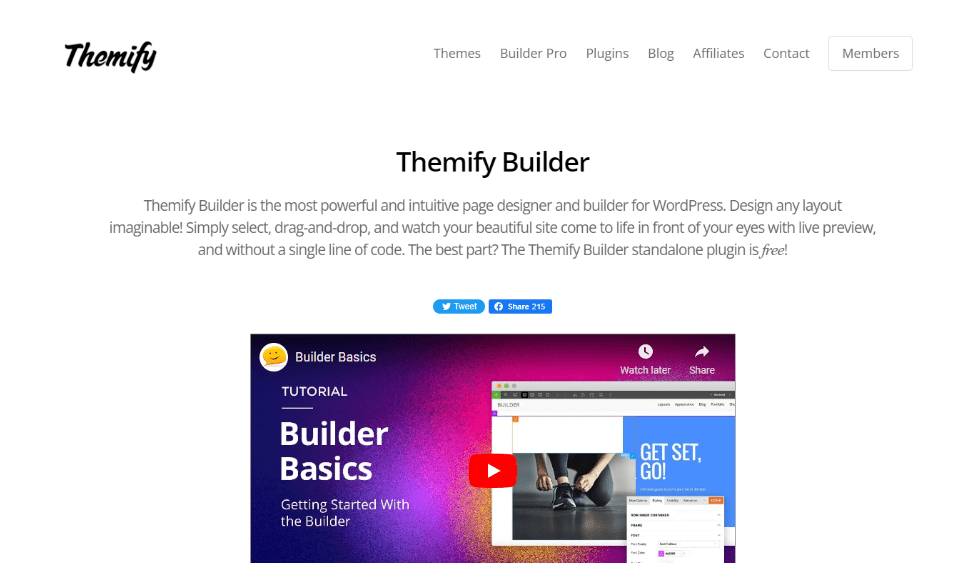 Themify Builder - Divi Alternatives