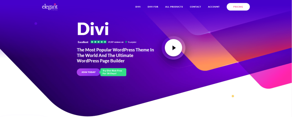 Divi Theme Review - Overview