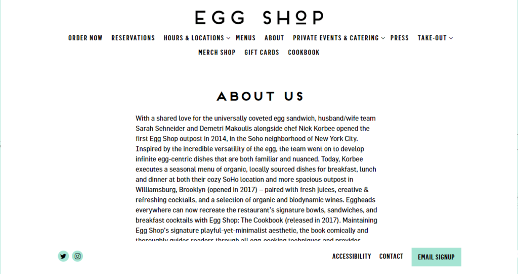 Egg Shop