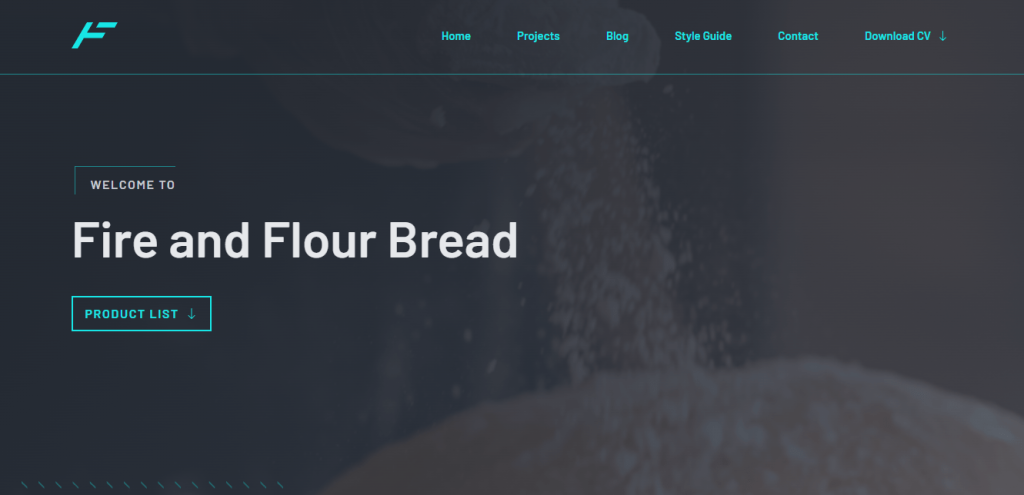 Fire & Flour Bread - Best Squarespace Websites