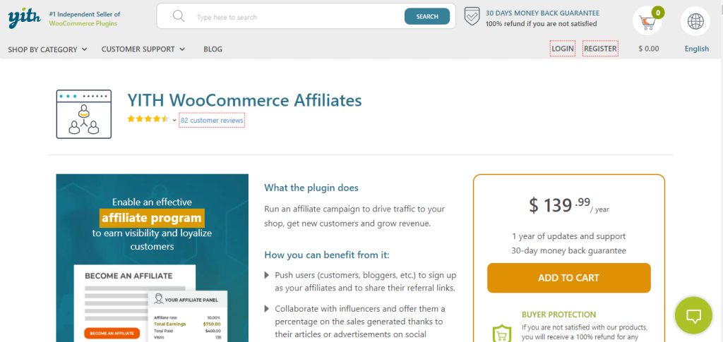 YITH WooCommerce Affiliates