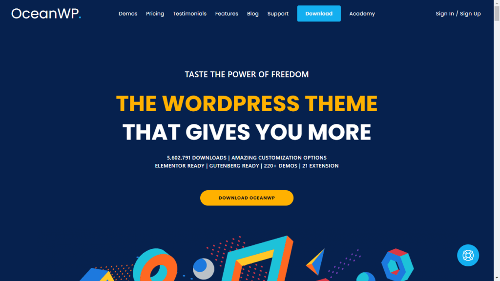 OceanWP - Free WooCommerce Themes