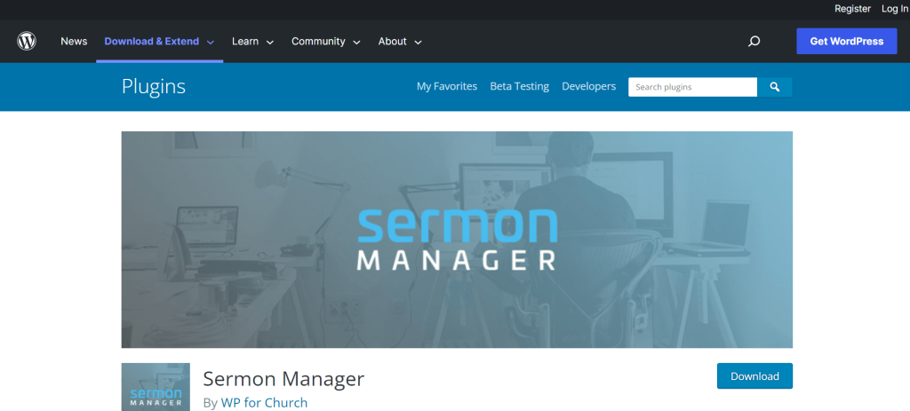 Sermon Manager -  WordPress Podcast Plugins