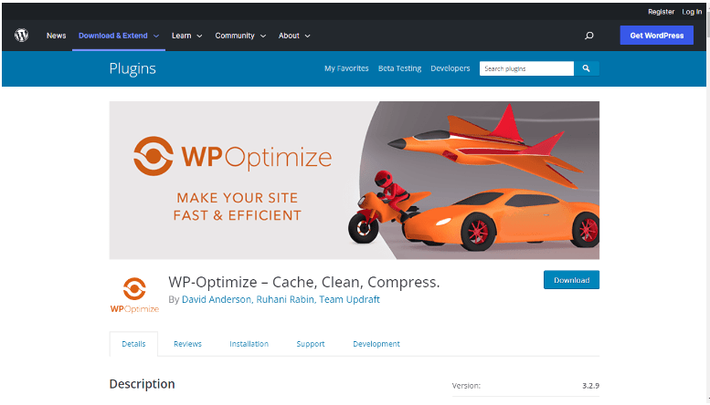 WP-Optimize 