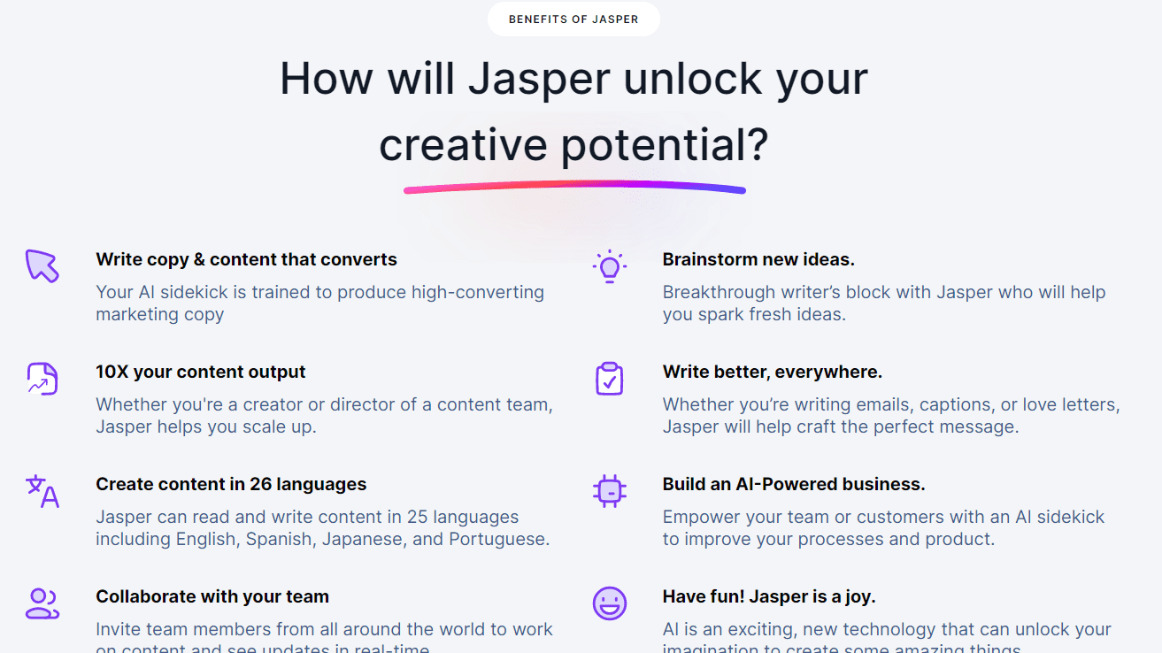  Jasper AI Overview
