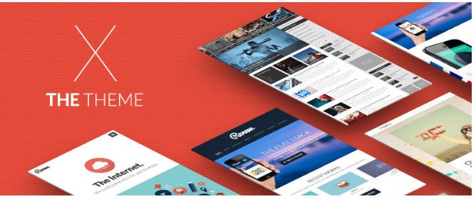  One-Page WordPress Themes-X