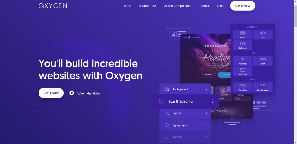 Oxygen Overview - WooCommerce Page Builder