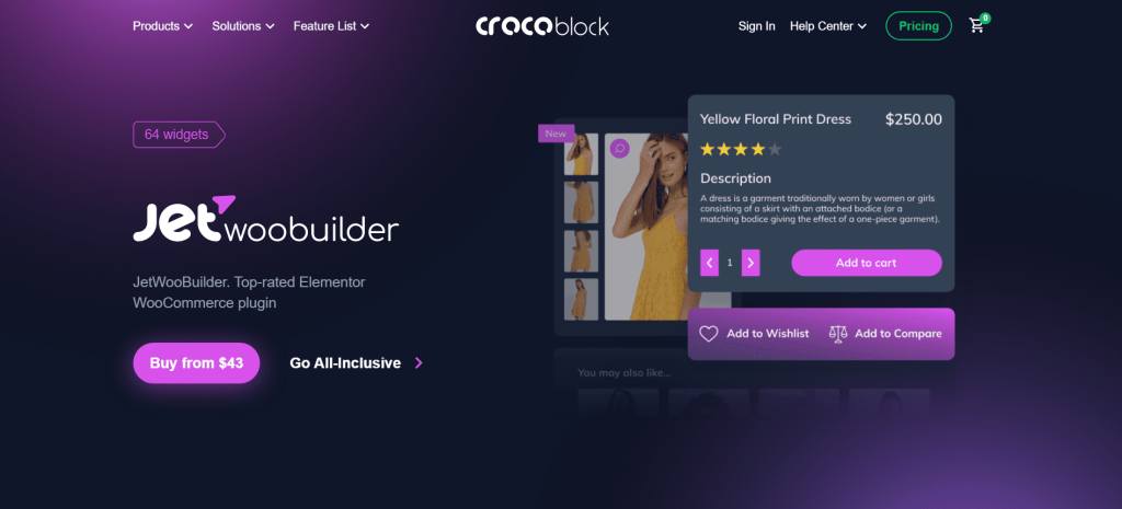 JetWoobuilder Overview - WooCommerce Page Builder