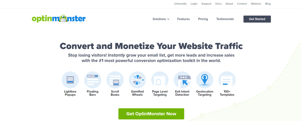 Optinmonster Overview - WordPress Membership Plugins