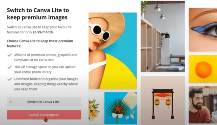 How To Cancel Canva Subscription (Step 6)
