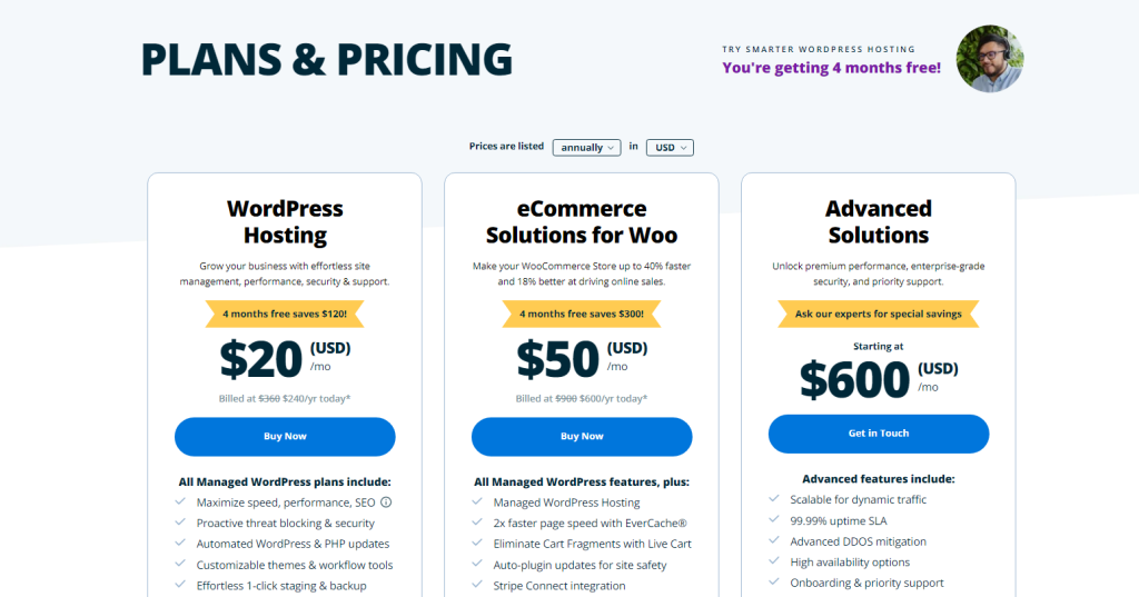 WPEngine Plans & Pricing